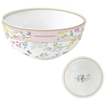 Porcelántál 15cm, Birds Melody, R2S.1191BIME