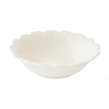 Porcelán mélytányér 20cm, Fleuri white, R2S.3071FLRI