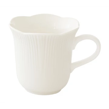 Porcelánbögre 320ml, Fleuri white, R2S.3074FLRI