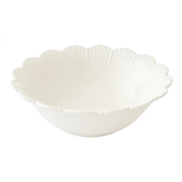 Porcelántál 24cm, Fleuri white, R2S.3080FLRI