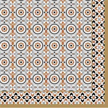 Papírszalvéta 33x33cm,20 db-os, Geoethnic, R2S.414GEOE