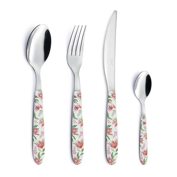 Rozsdamentes kés műanyag dekorborítású nyéllel, 22,5cm, Botanic Chic, R2S.2271BOCH