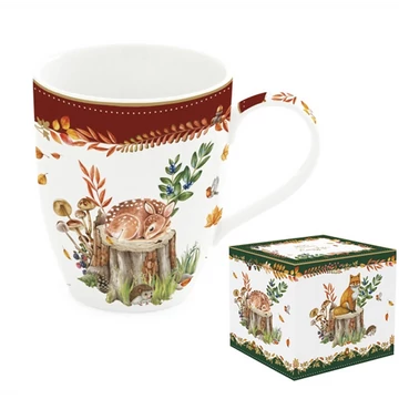 Porcelánbögre 350ml dobozban, Forest Dream, R2S.918FODR