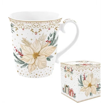 Porcelánbögre 275ml, dobozban, White Elegance, R2S.1101WHEL Porcelánbögre 275ml, dobozban, White Elegance, R2S.1101WHEL