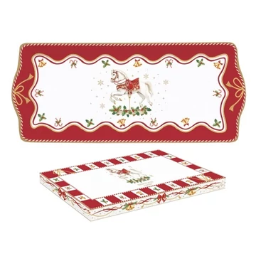 Porcelántálca 35x15cm, dobozban, Christmas Tale, R2S.1109CTAL Porcelántálca 35x15cm, dobozban, Christmas Tale, R2S.1109CTAL