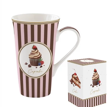 Porcelánbögre 600ml, dobozban, Sweet Moments, R2S.1462SWEM
