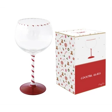 Gines üvegpohár 500ml, dobozban, Christmas Twist, R2S.3236CTWI