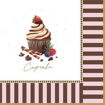 Papírszalvéta 33x33cm, 20db-os, Sweet Moments, R2S.414SWEM