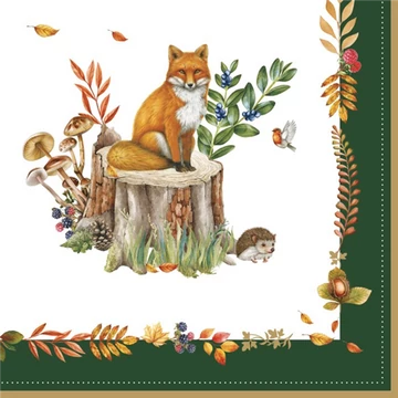 Papírszalvéta 33x33cm, Forest Dream,20db-os, R2S.414FODR