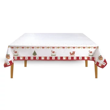 Asztalterítő 145x250cm, 100% pamut, Christmas Tale, R2S.2633CTAL Asztalterítő 145x250cm, 100% pamut, Christmas Tale, R2S.2633CTAL