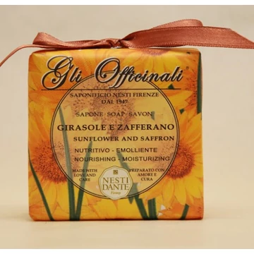Officinali,sunflower and saffron szappan 200g, N.D.Gli