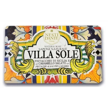 Sole,Sicilian Pistachio & Salted Caramel (pisztácia-sós karamell) szappan 250g, N.D.Villa