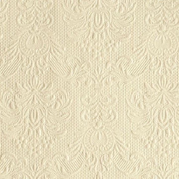 Elegance cream dombornyomott papírszalvéta 25x25cm,15db-os, AMB.12504926 Elegance cream dombornyomott papírszalvéta 25x25cm,15db-os, AMB.12504926