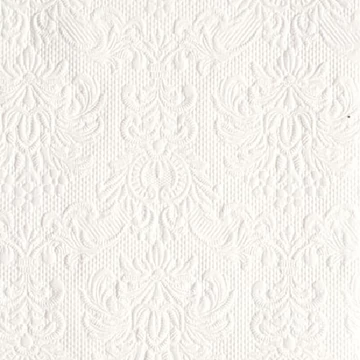 Elegance White dombornyomott papírszalvéta 25x25cm,15db-os, AMB.12504925 Elegance White dombornyomott papírszalvéta 25x25cm,15db-os, AMB.12504925