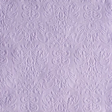 Elegance lavender dombornyomott papírszalvéta 40x40cm,15db-os, AMB.14004929 Elegance lavender dombornyomott papírszalvéta 40x40cm,15db-os, AMB.14004929