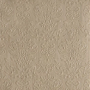 Elegance taupe dombornyomott papírszalvéta 40x40cm,15db-os, AMB.14005509 Elegance taupe dombornyomott papírszalvéta 40x40cm,15db-os, AMB.14005509