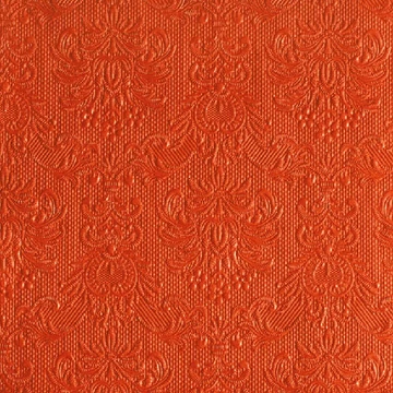 Elegance orange dombornyomott papírszalvéta 40x40cm,15db-os, AMB.14005502 Elegance orange dombornyomott papírszalvéta 40x40cm,15db-os, AMB.14005502