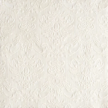 Elegance pearl white dombornyomott papírszalvéta 40x40cm,15db-os, AMB.14005507 Elegance pearl white dombornyomott papírszalvéta 40x40cm,15db-os, AMB.14005507