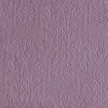 Elegance Pale lilac dombornyomott papírszalvéta 33x33cm,15db-os, AMB.13307905