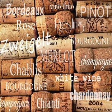 Wine Corks papírszalvéta 33x33cm,20db-os, AMB.13309020