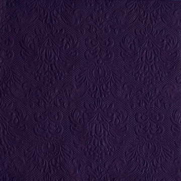 Elegance violet dombornyomott papírszalvéta 40x40cm,15db-os, AMB.14007908 Elegance violet dombornyomott papírszalvéta 40x40cm,15db-os, AMB.14007908