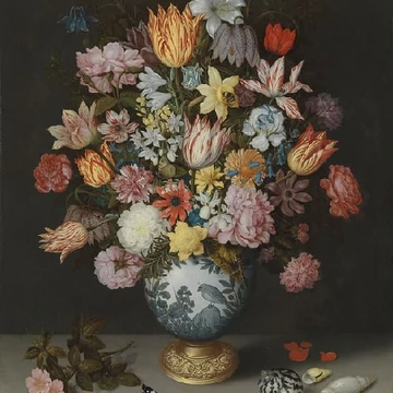 Bosschaert:Floral papírszalvéta 33x33cm,20db-os, AMB.13309595