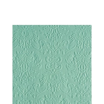 Elegance pale aqua dombornyomott papírszalvéta 25x25cm, 15db-os, AMB.12511110