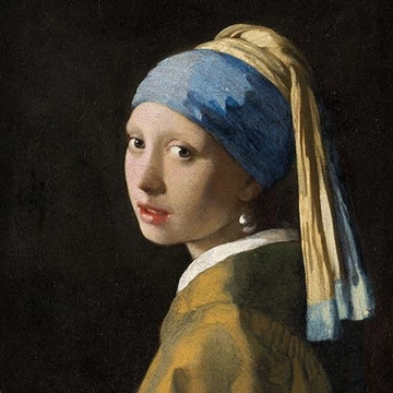 Girl with The pearl Earring papírszalvéta 33x33cm,20db-os, Vermeer, AMB.13311590
