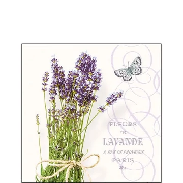 Bunch of Lavender papírszalvéta 25x25cm,20db-os, AMB.12511695