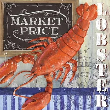 Lobster papírszalvéta 33x33cm,20db-os, AMB.13313115