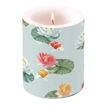 Koi Carps átvilágítós gyertya 12x10cm, AMB.19114250