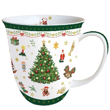 Christmas Evergreen porcelánbögre 0,4L, AMB.38414515