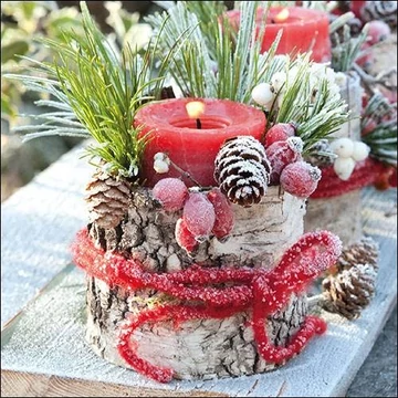 Frozen Candle papírszalvéta 33x33cm, 20db-os, AMB.33314675