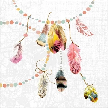 Dreamcatcher papírszalvéta 33x33cm,20db-os, AMB.13315035