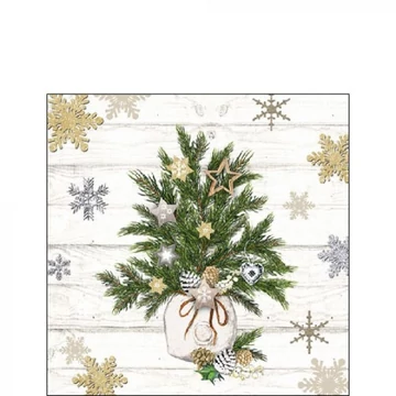 Decorated Branches papírszalvéta 25x25cm, 20db-os, AMB.32515350
