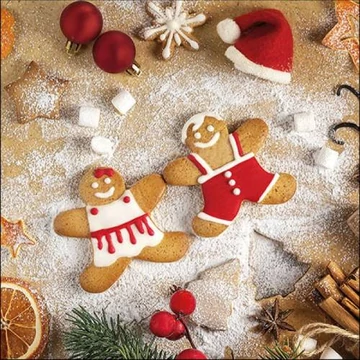 Baking Cookies papírszalvéta 33x33cm, 20db-os, AMB.33315555