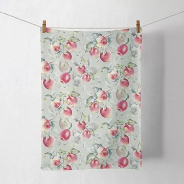Fresh Apples Green konyharuha 50x70cm, 100% pamut, AMB.17815630