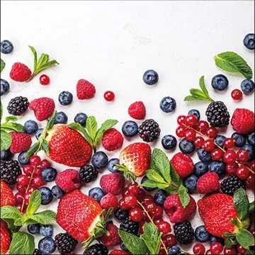 Forest Fruit papírszalvéta 33x33cm, 20db-os, AMB.13316155