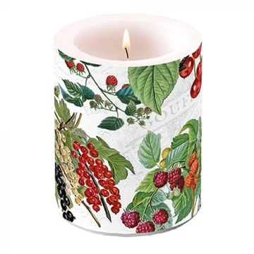 Fresh Fruits átvilágítós gyertya 12x10cm, AMB.19116105 Fresh Fruits átvilágítós gyertya 12x10cm, AMB.19116105