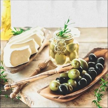 Olives and Cheese papírszalvéta 33x33cm,20db-os, AMB.13316220