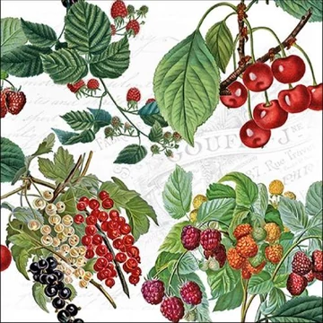 Fresh Fruits papírszalvéta 33x33cm, 20db-os, AMB.13316105