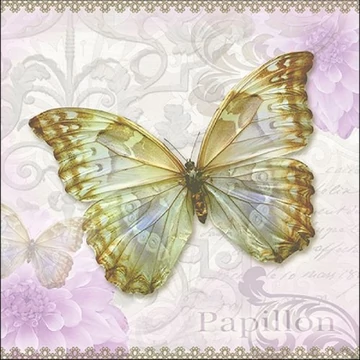 Papillon papírszalvéta 33x33cm,20db-os, AMB.13315925 Papillon papírszalvéta 33x33cm,20db-os, AMB.13315925