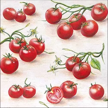 Tomatoes papírszalvéta 33x33cm,20db-os, AMB.13316130