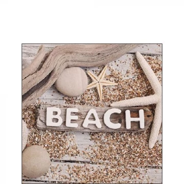 Beach Wood papírszalvéta 25x25cm, 20db-os, AMB.12515885