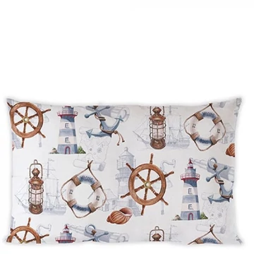 Welcome Aboard párnahuzat 50x30cm, 100% pamut, AMB.16315880