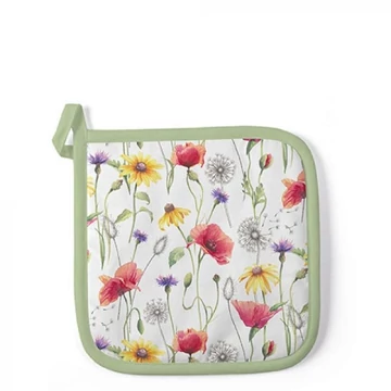 Poppy Meadow edényalátét 20x20cm, 100% pamut, AMB.16515890