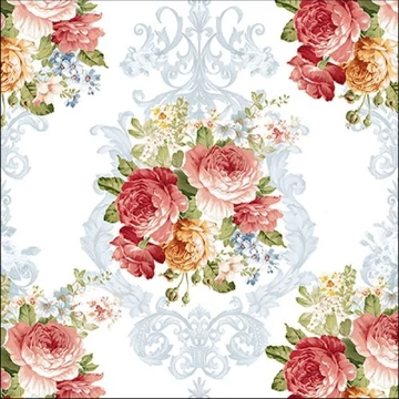 Sara Blue papírszalvéta 33x33cm,20db-os, AMB.13315901