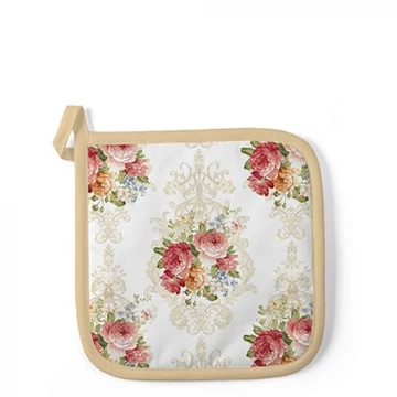 Sara Cream edényalátét 20x20cm,100% pamut, AMB.16515900