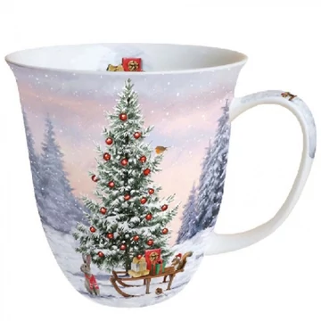 Winter Animals porcelánbögre 0,4L, AMB.38416540