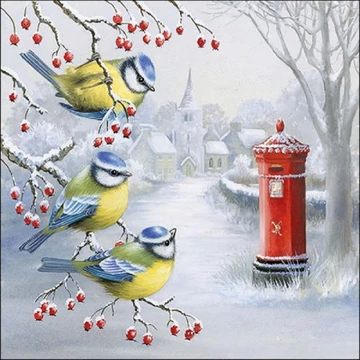 Waiting for mail papírszalvéta 33x33cm, 20db-os, AMB.33316800